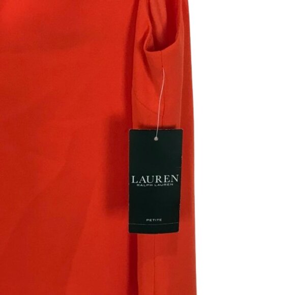 NWT Lauren Ralph Lauren Womens Petite Size 10 10P Knee Length Sheath Dress NEW - Picture 5 of 6